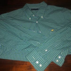 Multi colored , long sleeve button down